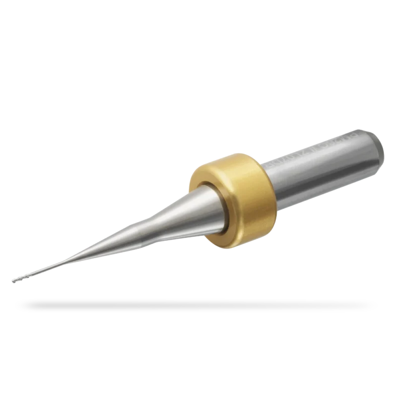 Fraise Jaune 0.5 PrograMill en carbure pour usineuses PM3 et PM5 de la marque Ivoclar