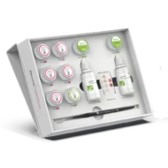 Coffret Biomic Gum Aidite pour caractérisation rose des bridges sur implants de la marque Aidite