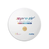 Disque zircone 3D Pro Zir multicouche dégradé de translucidité et résistance de la marque Aidite