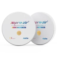 Disques zircone 3D Pro Zir multicouche dégradé de translucidité et résistance de la marque Aidite