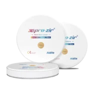 Disque zircone 3D Pro Zir multicouche dégradé de translucidité et résistance de la marque Aidite