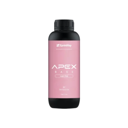 Résine impression 3D Apex Base Light Pink pour prothèse amovible définitive de la marque SprintRay