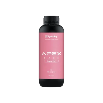 Résine impression 3D Apex Base Original Pink pour prothèse amovible définitive de la marque SprintRay