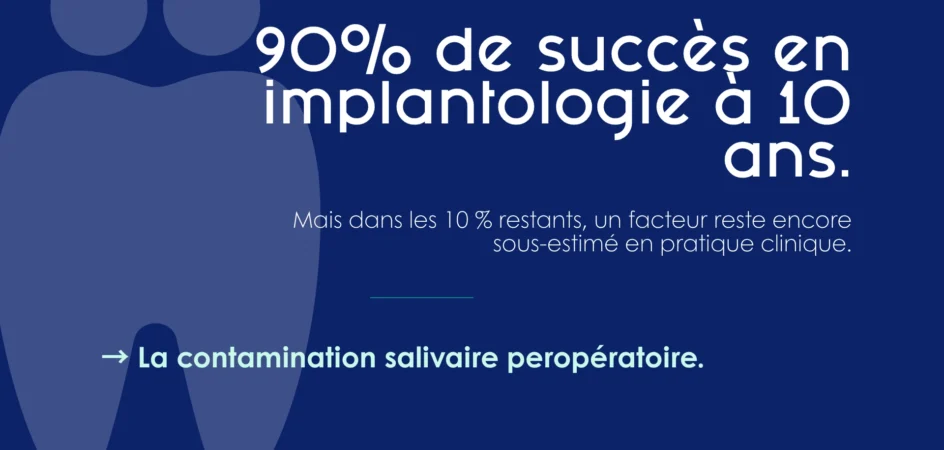 Ostéo-intégration et contamination salivaire en implantologie : ce que les études disent