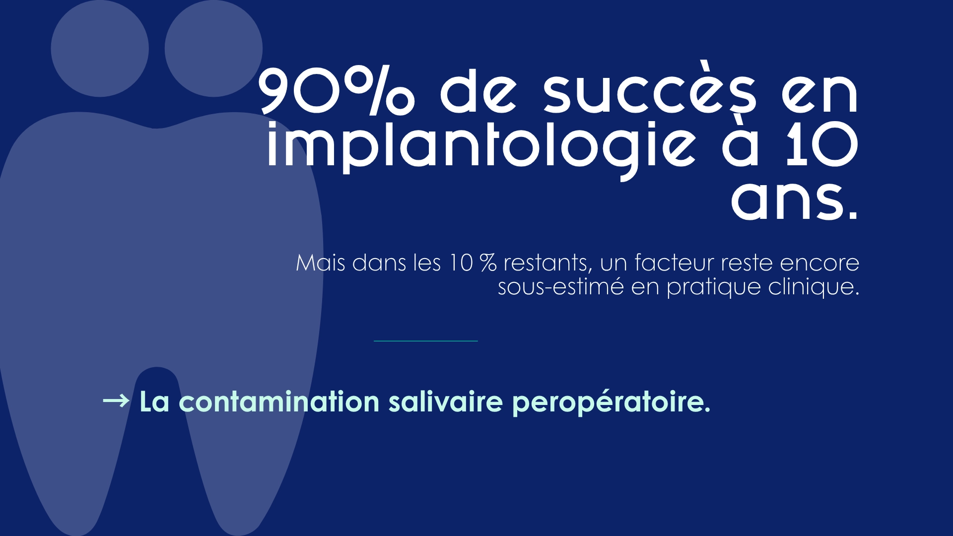 Ostéo-intégration et contamination salivaire en implantologie : ce que les études disent