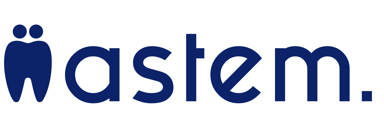 Nouveau logo de l'entreprise Astem en bleu