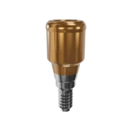 Pilier droit compatible DESIGN pour prothèse amovible de la amrque Clic’n Loc