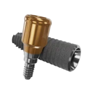 Pilier droit compatible DESIGN pour prothèse amovible de la amrque Clic’n Loc
