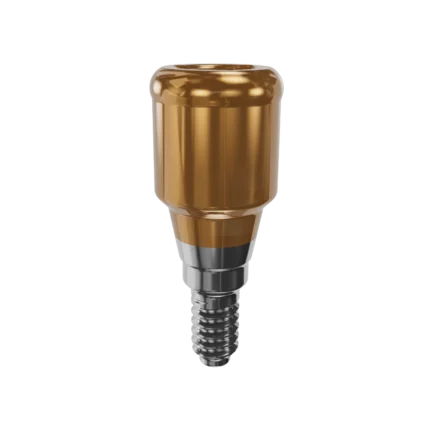 Pilier droit compatible DESIGN pour prothèse amovible de la amrque Clic’n Loc