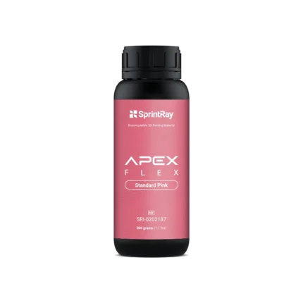 Résine biocompatible classe IIa APEX Flex Partial Base Standard Pink de la marque SprintRay