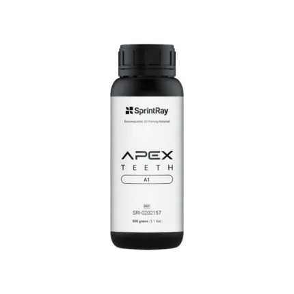 Résine 3D Apex Teeth A1 de la marque SprintRay pour dents de prothèse amovible définitive