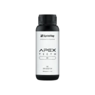 Résine 3D Apex Teeth B1 de la marque SprintRay pour dents de prothèse amovible définitive