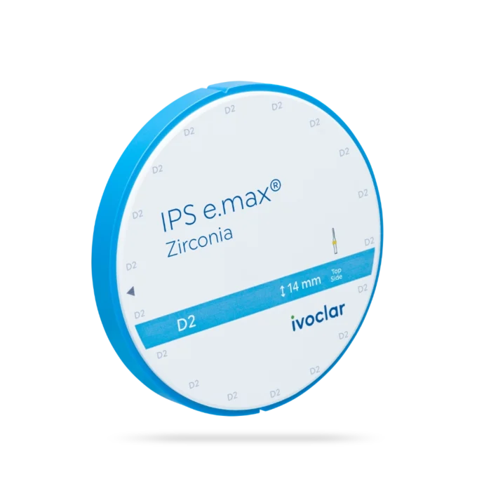 Disque en oxyde de zirconium IPS e.max Zirconia 14mm de la marque Ivoclar