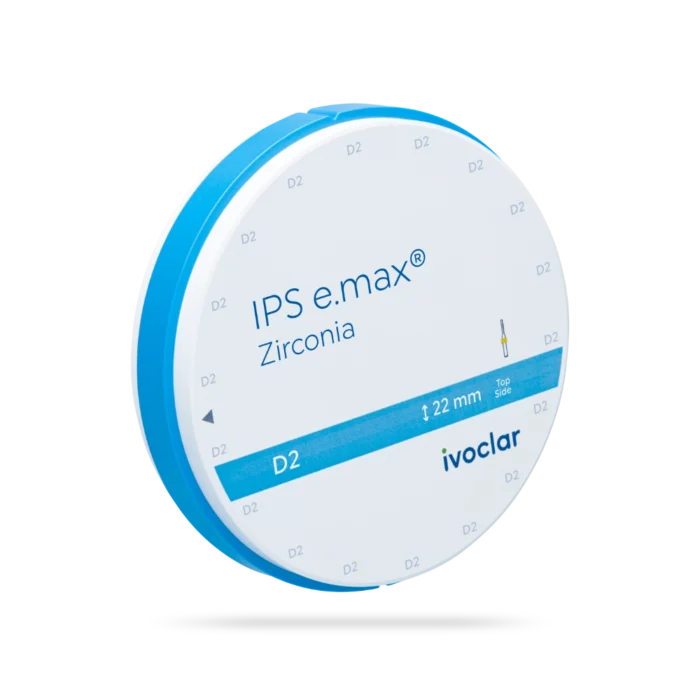 Disque en oxyde de zirconium IPS e.max Zirconia 22mm de la marque Ivoclar