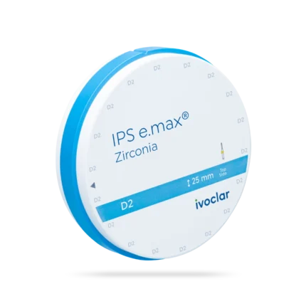 Disque en oxyde de zirconium IPS e.max Zirconia 25mm de la marque Ivoclar