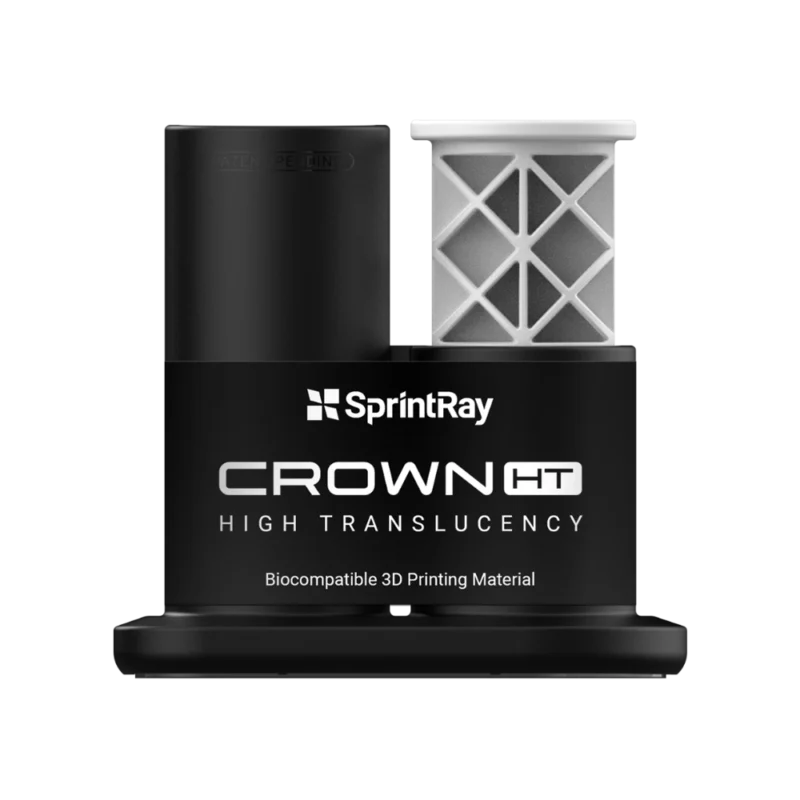 Capsules unitaires SprintRay Crown HT, résine pour couronnes, inlays, onlays et facettes définitives, compatible presse SprintRay Midas