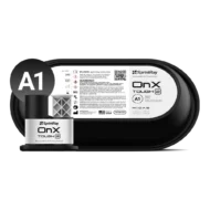 Boîte de 3 capsules multi-unités SprintRay OnX Tough 2, résine pour prothèses imprimées en 3D, compatible presse Midas, teintes A1 et Bleach